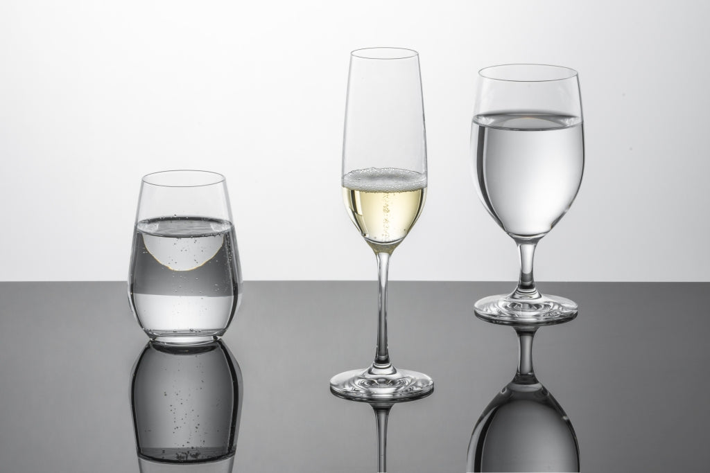Calice da champagne Schott Zwiesel Forté Vina da 22,7 cl con punto di effervescenza – 4 pezzi