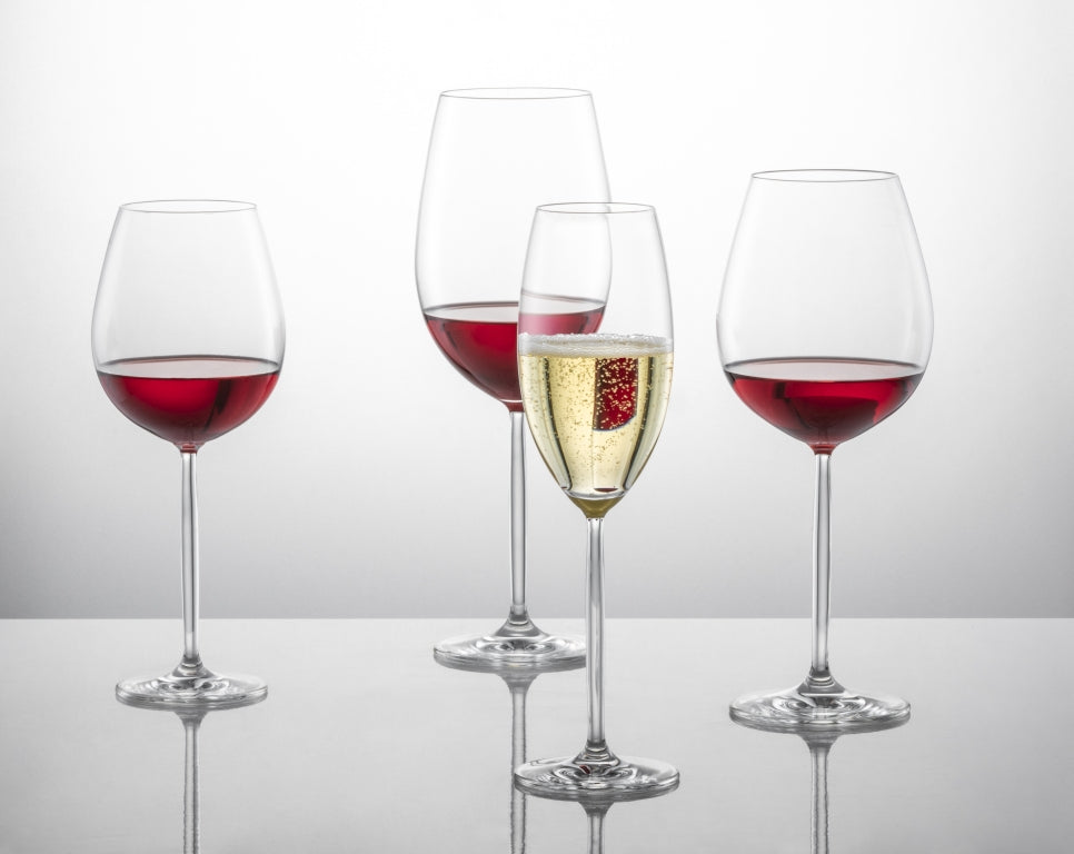 Calici da champagne Schott Zwiesel Muse Diva da 21,9 cl con punto di spuma – 4 pezzi