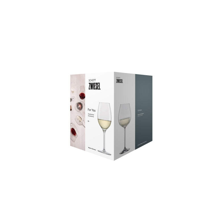 Schott Zwiesel For You Bicchiere da vino bianco 36,8 cl - 4 pezzi