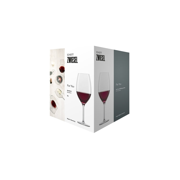Schott Zwiesel For You Red Wine Glass 60,6 Cl - 4 Pieces