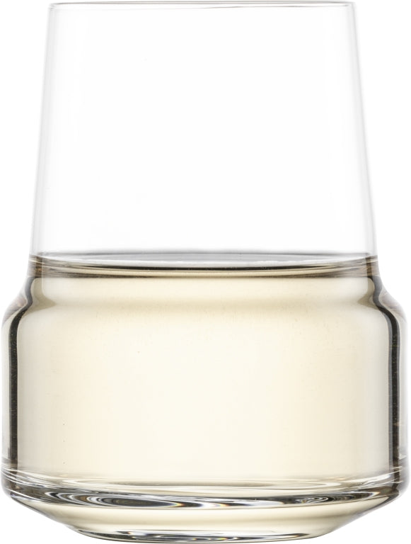 Zwiesel Glas Level calice tumbler da vino bianco da 37,8 cl con punto per spumante – 2 pezzi