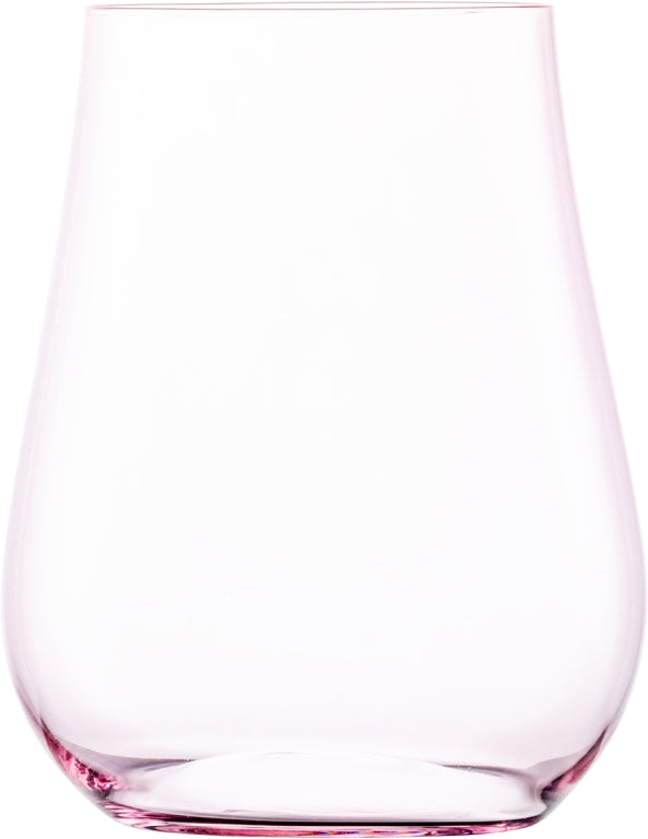 Zwiesel Glas Kolibri Tumbler Allround 49,8 cl con tacche di misurazione rosa - 2 pezzi