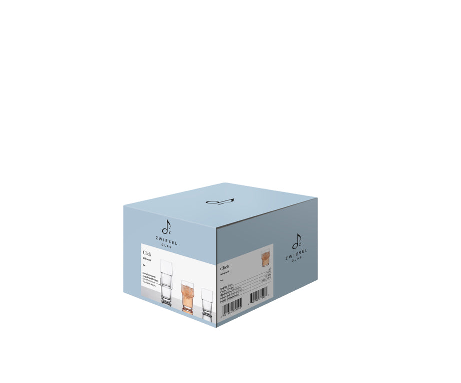 Bicchiere tumbler Zwiesel Glas Click Allround 29,5 cl – 4 pezzi