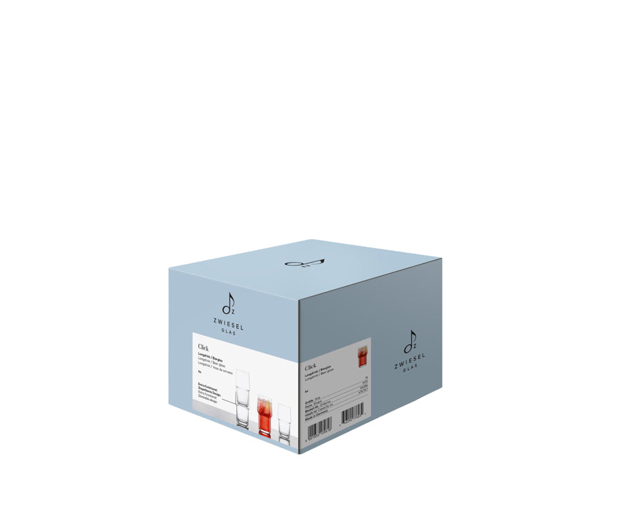 Zwiesel Glas Click bicchiere da long drink 47,6 cl - 4 pezzi
