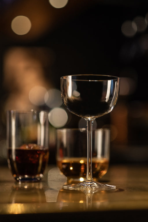 Zwiesel Glas Tone Coppa da cocktail piccola 17 cl con punto perlage – 4 pezzi