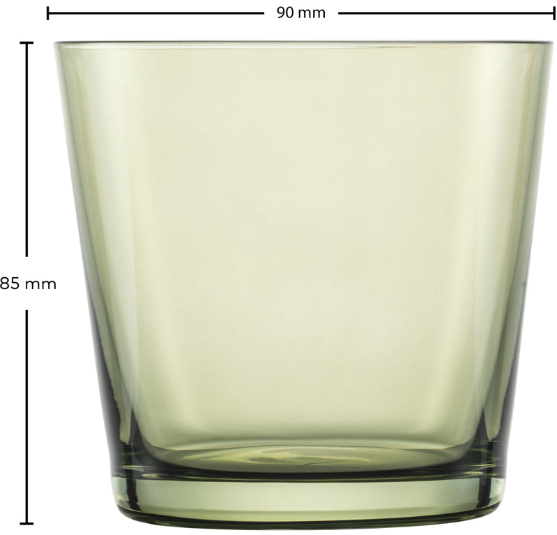 Zwiesel Glas Together Water Glass 36.7 Cl Olive Green - 4 Pieces