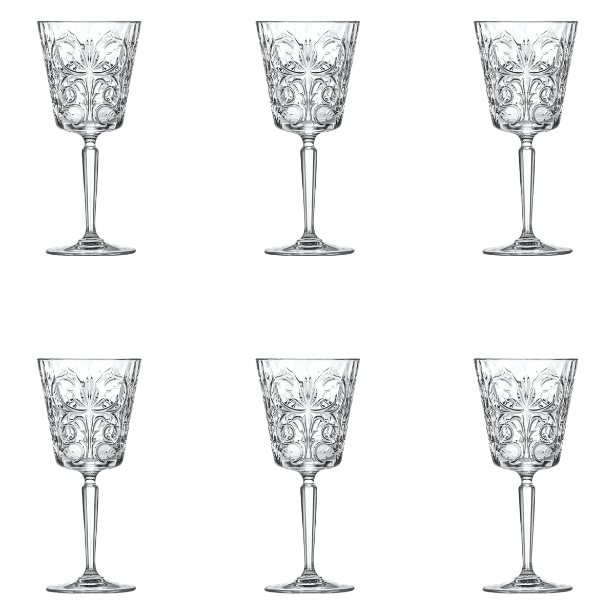 RCR Tattoo Wijnglas 29 Cl - 6 Stuks - Glazen.nl