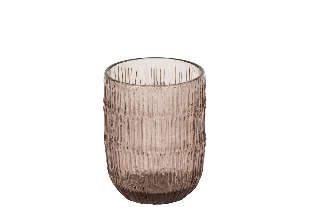 J-Line Water Glass Bordeaux