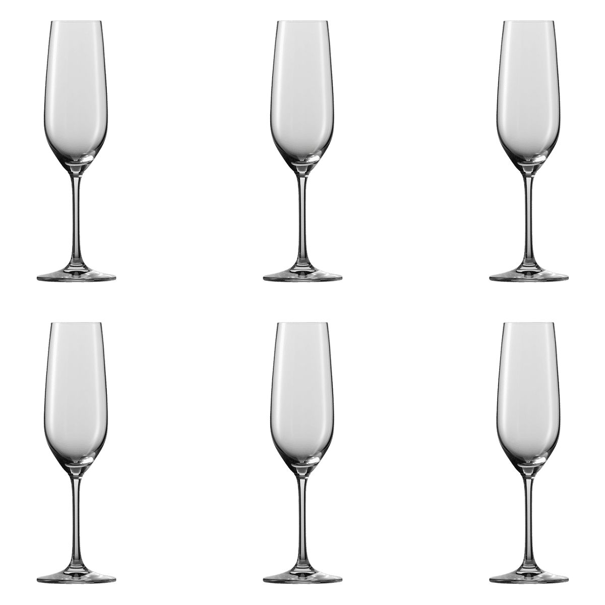 Schott Zwiesel Vina Champagneglas / Flute 22,7 cl - 6 Stuks - Glazen.nl