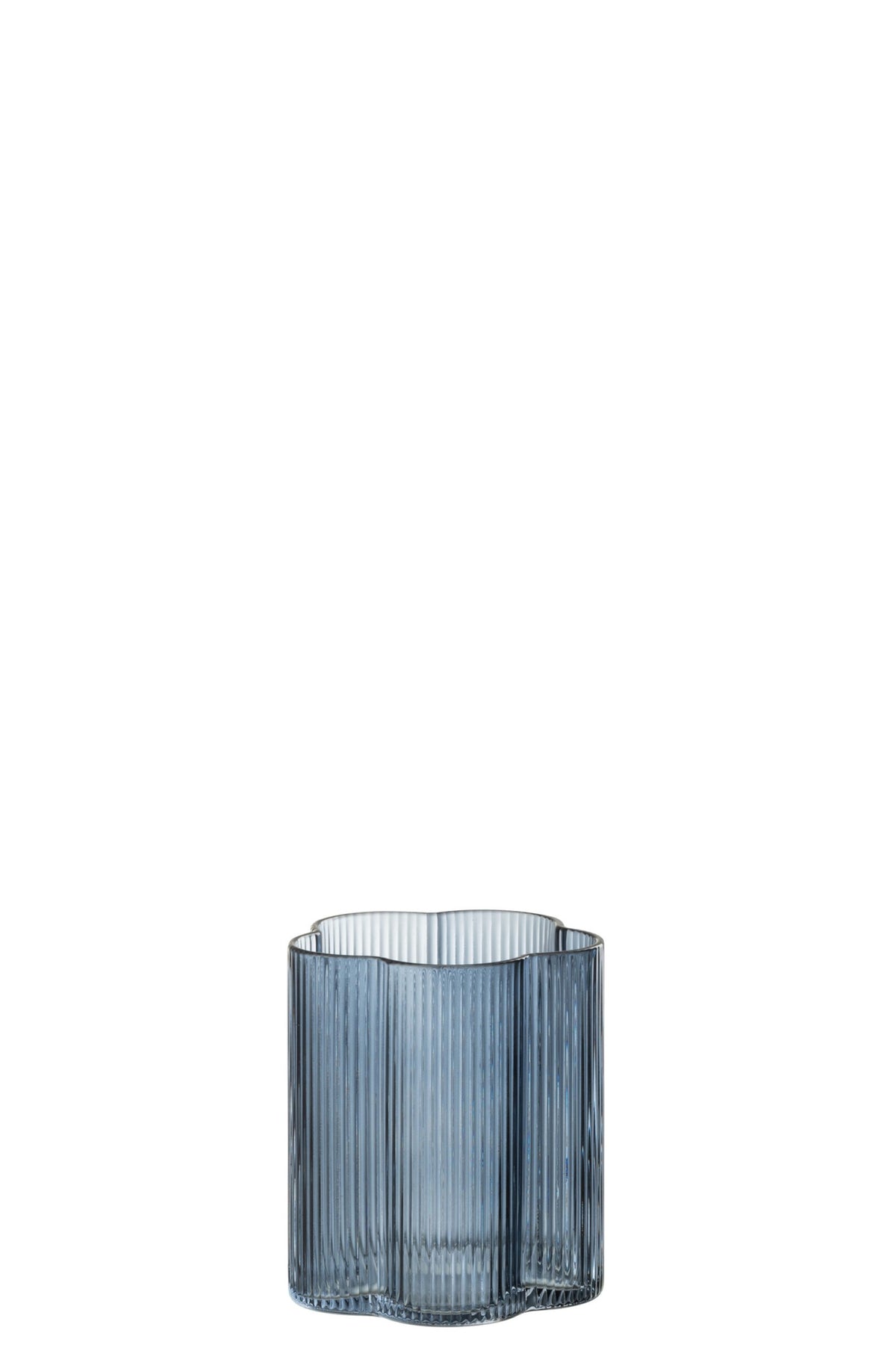 J-Line Fiore bicchiere d’acqua da 22 cl blu scuro