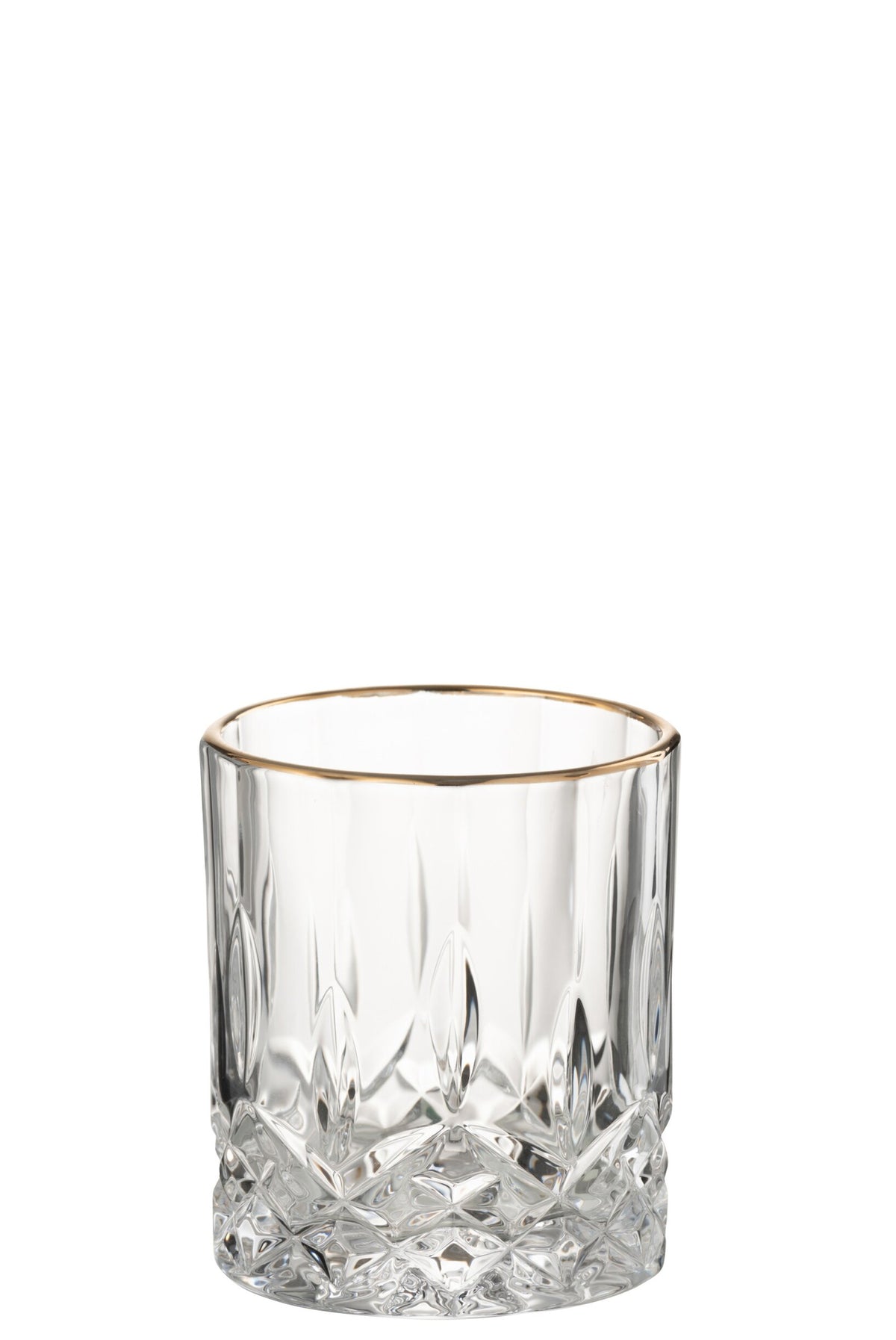 J-Line bicchiere da acqua Franco 32 cl dorato/trasparente