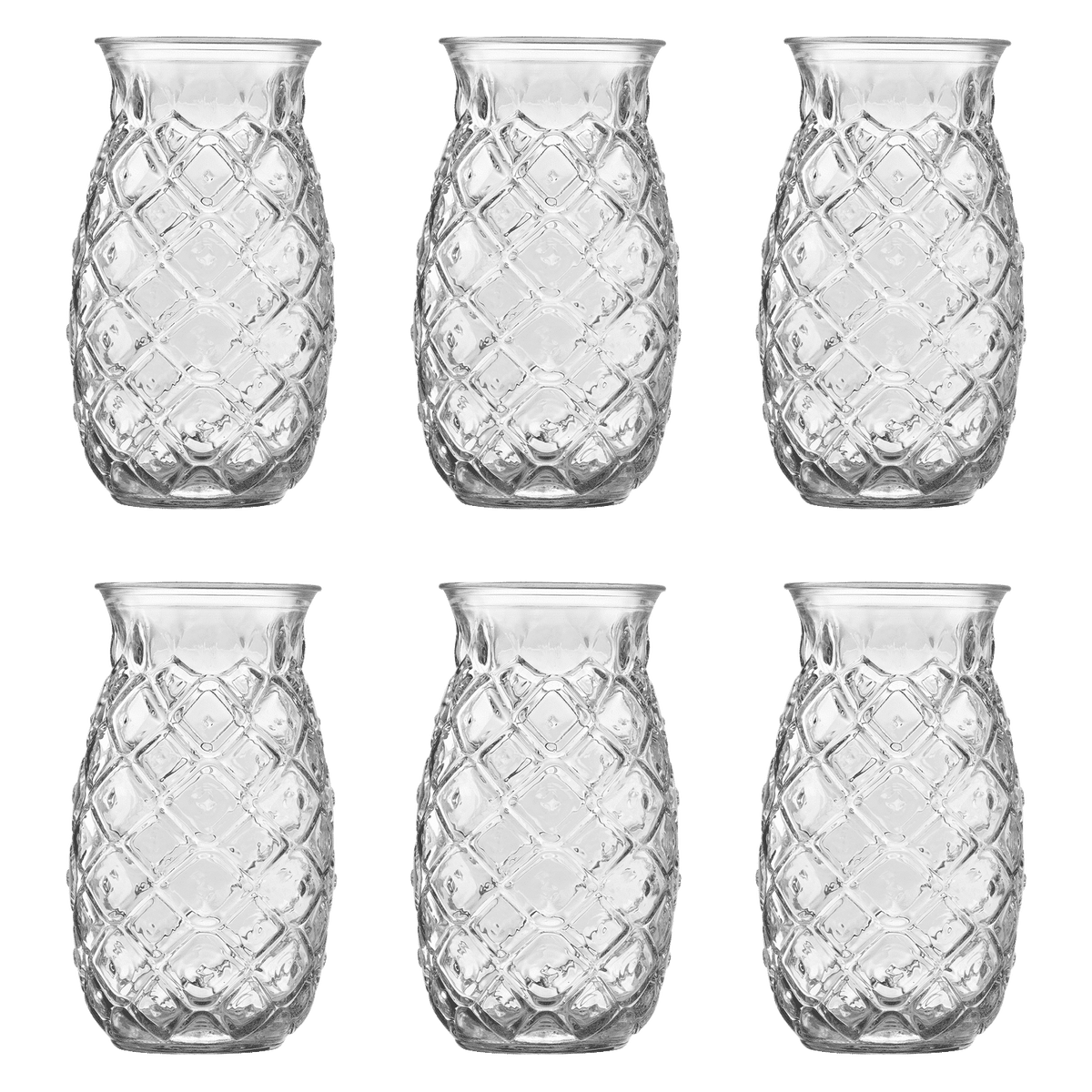 Onis Tiki Longdrinkglas 53 Cl Pineapple - 6 Stuks - Glazen.nl