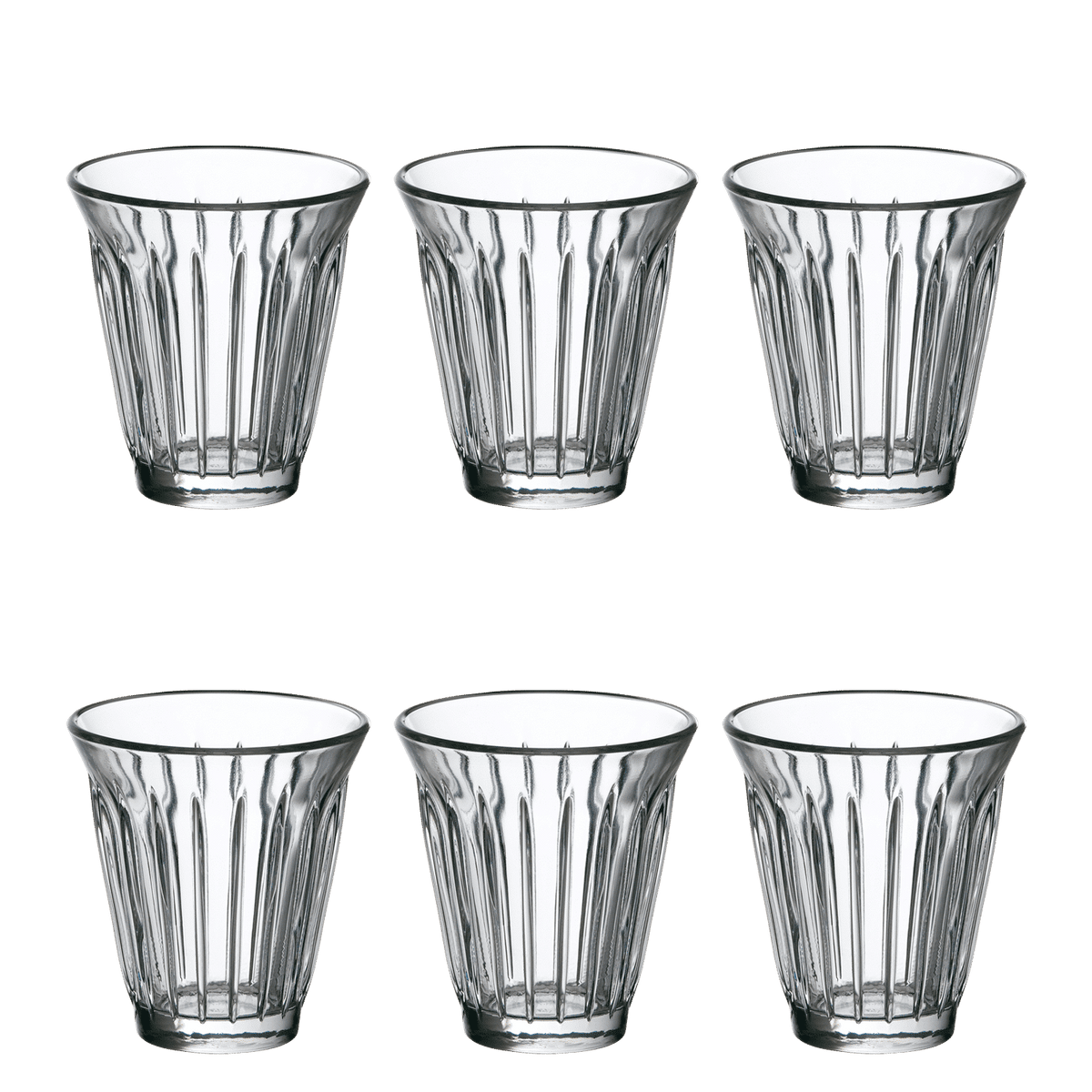 La Rochère Zinc Koffie Glas 20 Cl - 6 Stuks - Glazen.nl