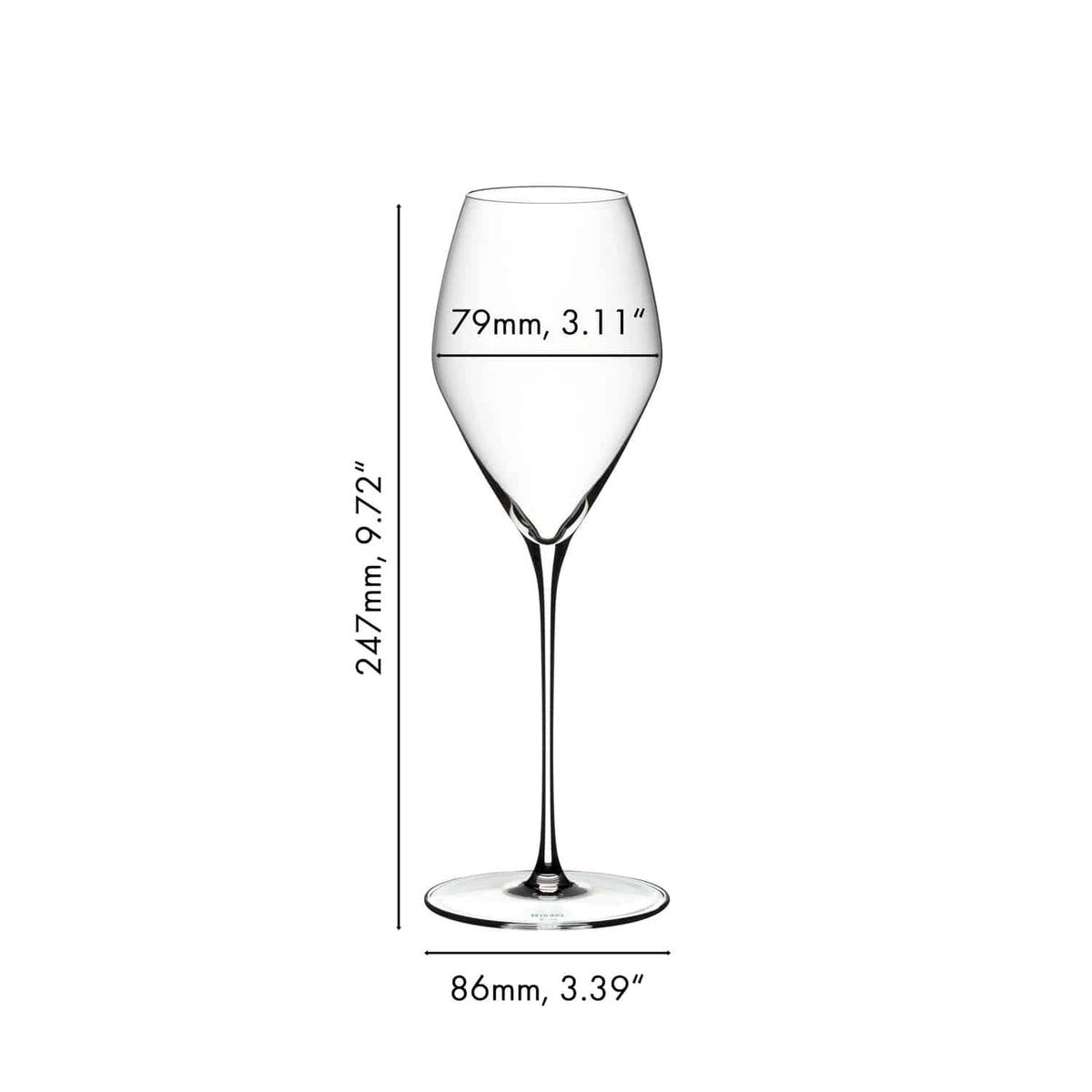 Riedel Veloce Wijnglas 34,7 Cl Rosé - 2 Stuks - Glazen.nl