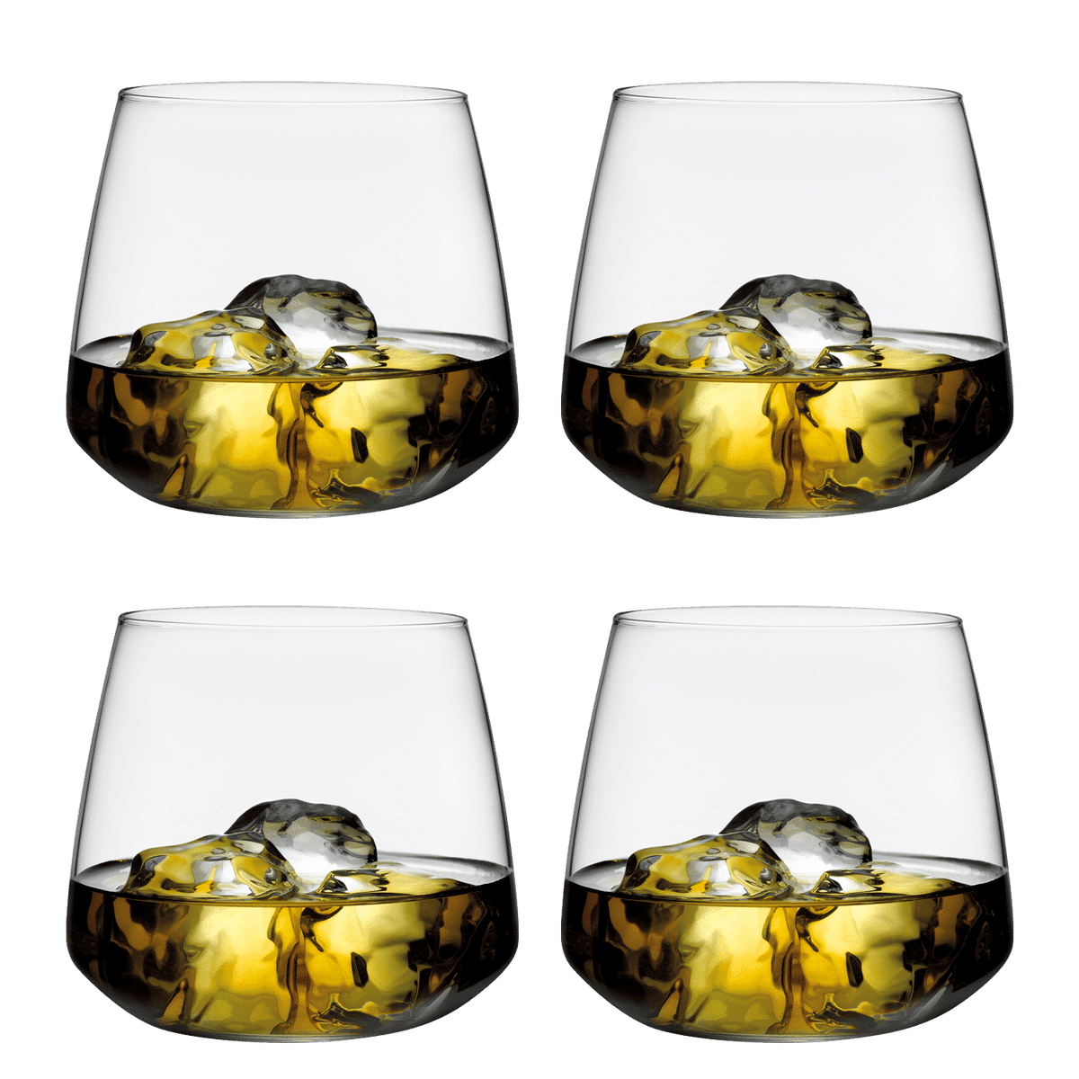Nude Glass Mirage Tumbler 40 Cl - 4 Stuks - Glazen.nl
