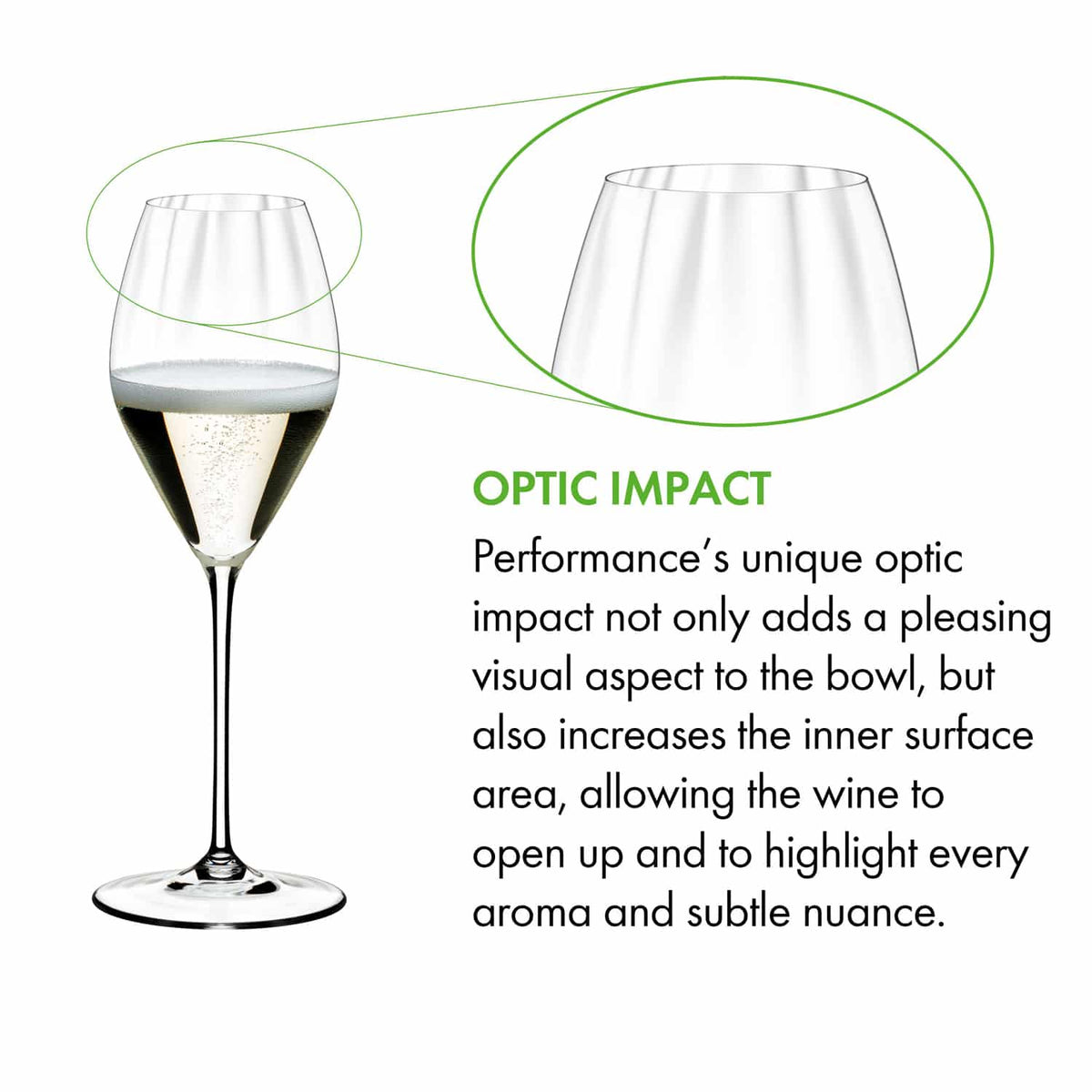 Riedel Performance Champagneglas / Flute 37,5 Cl - 2 Stuks - Glazen.nl