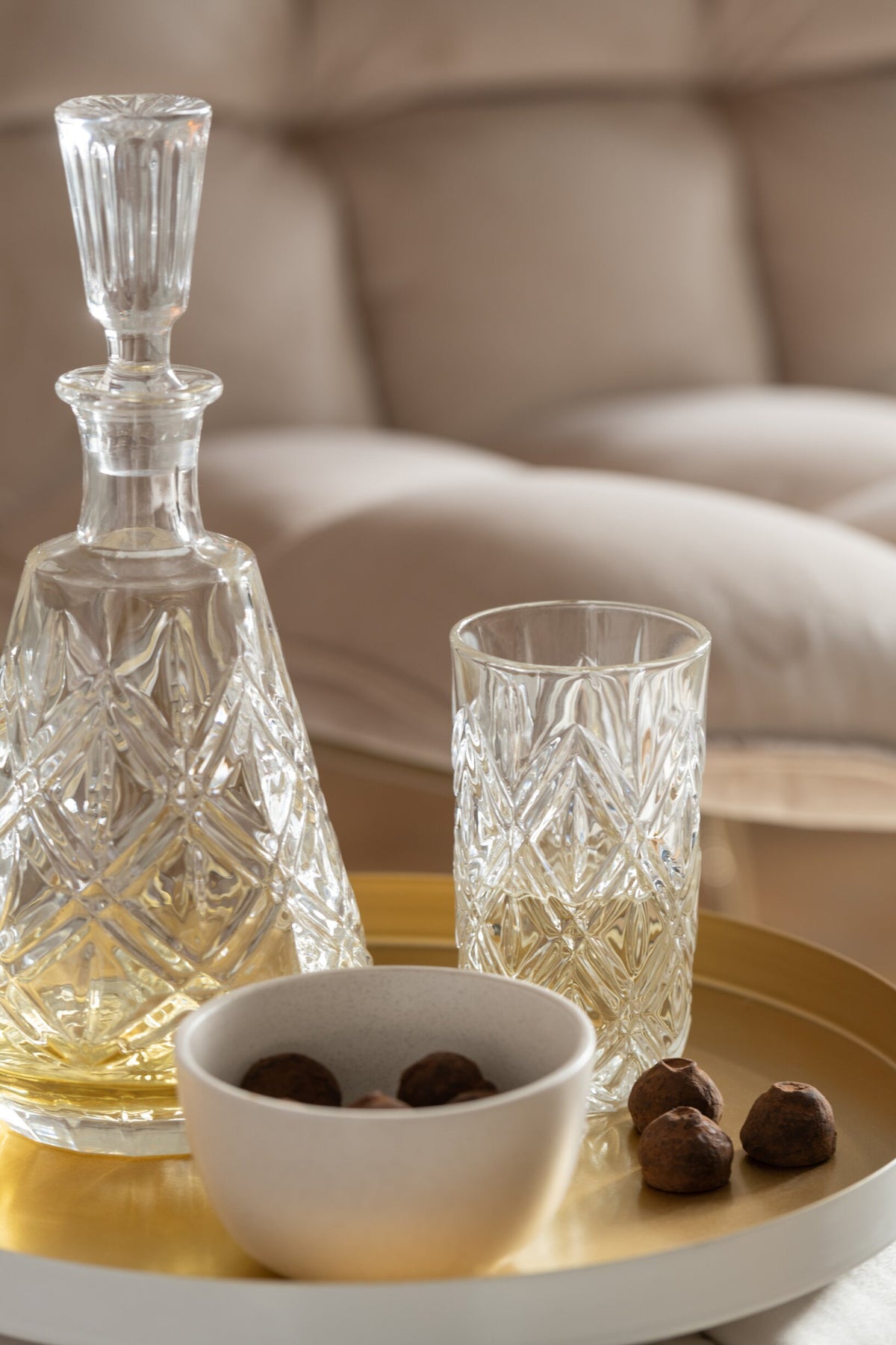 J-Line Anna Water Glass 35 cl Tall Transparent