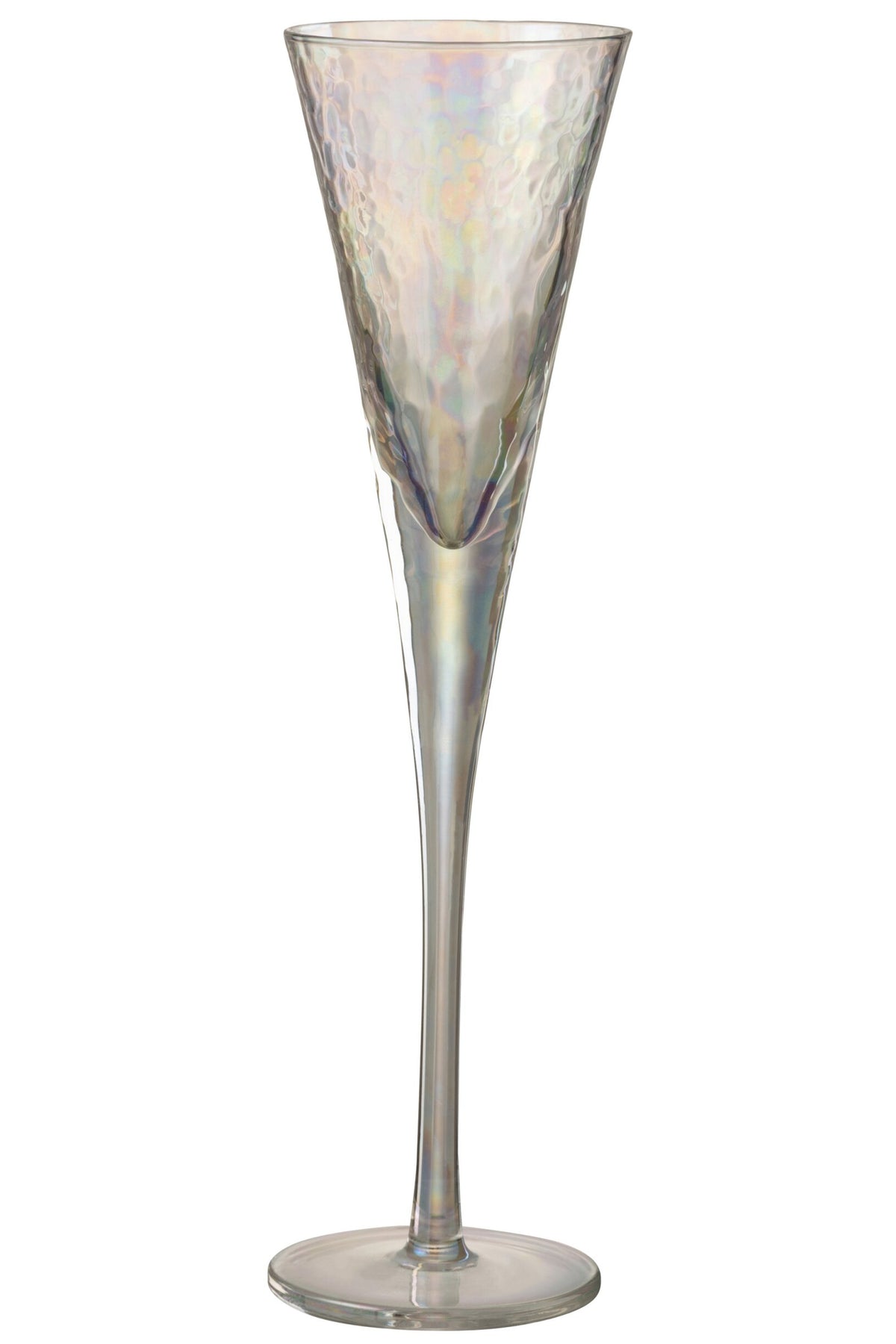 J-Line Champagne Glass 15 cl Irregular Transparent
