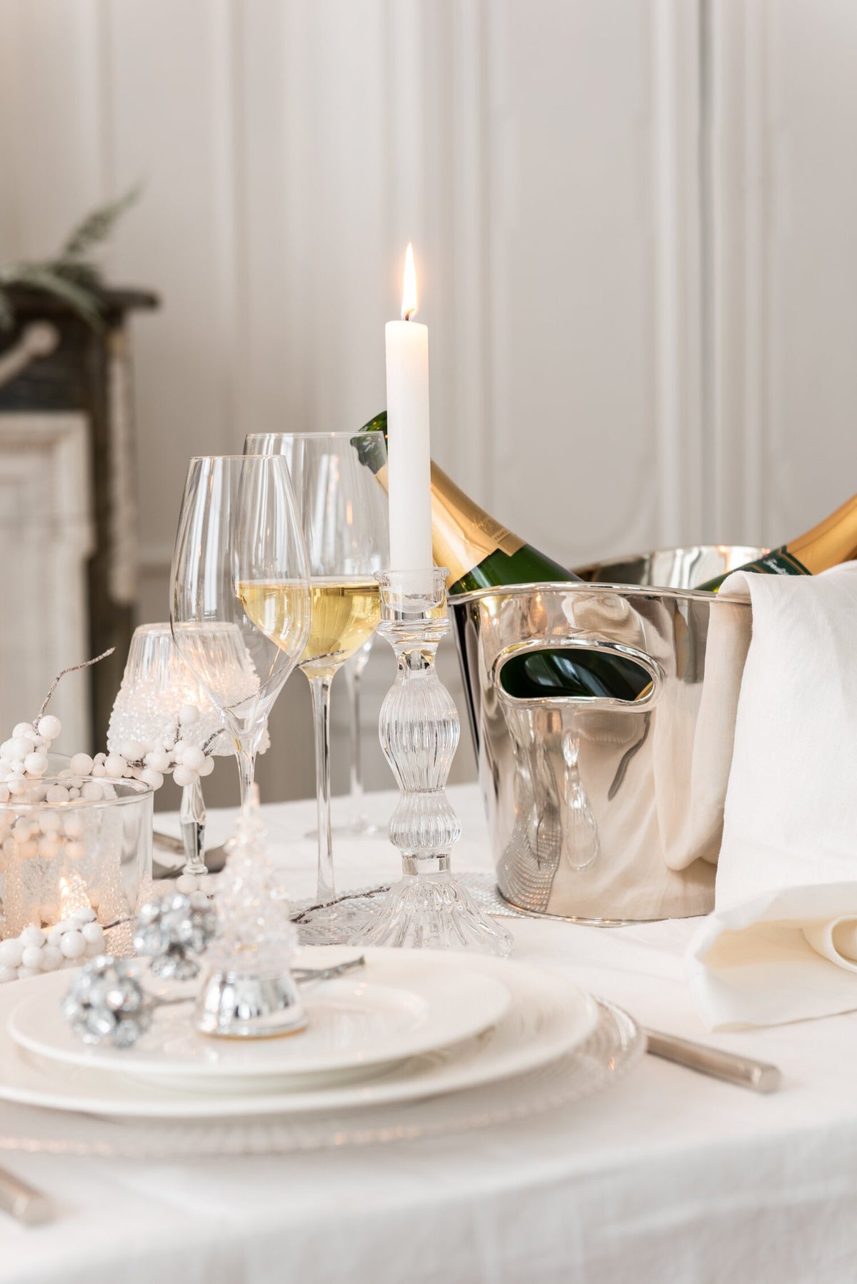 J-Line Leti Bicchiere da champagne 32 cl Trasparente