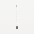 Cucchiaio professionale da bar Speakeasy Barlepel a goccia in acciaio inox, 30 cm