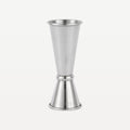 Jigger giapponese professionale da bar in stile speakeasy, acciaio inox, 25/50 ml