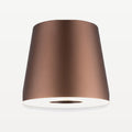 Lampada da tavolo LED portatile professionale da bar, bronzo