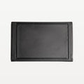 Tagliere professionale da bar in plastica nera 30x20 cm