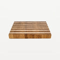 Tagliere professionale da bar in legno bicolore 40x30 cm