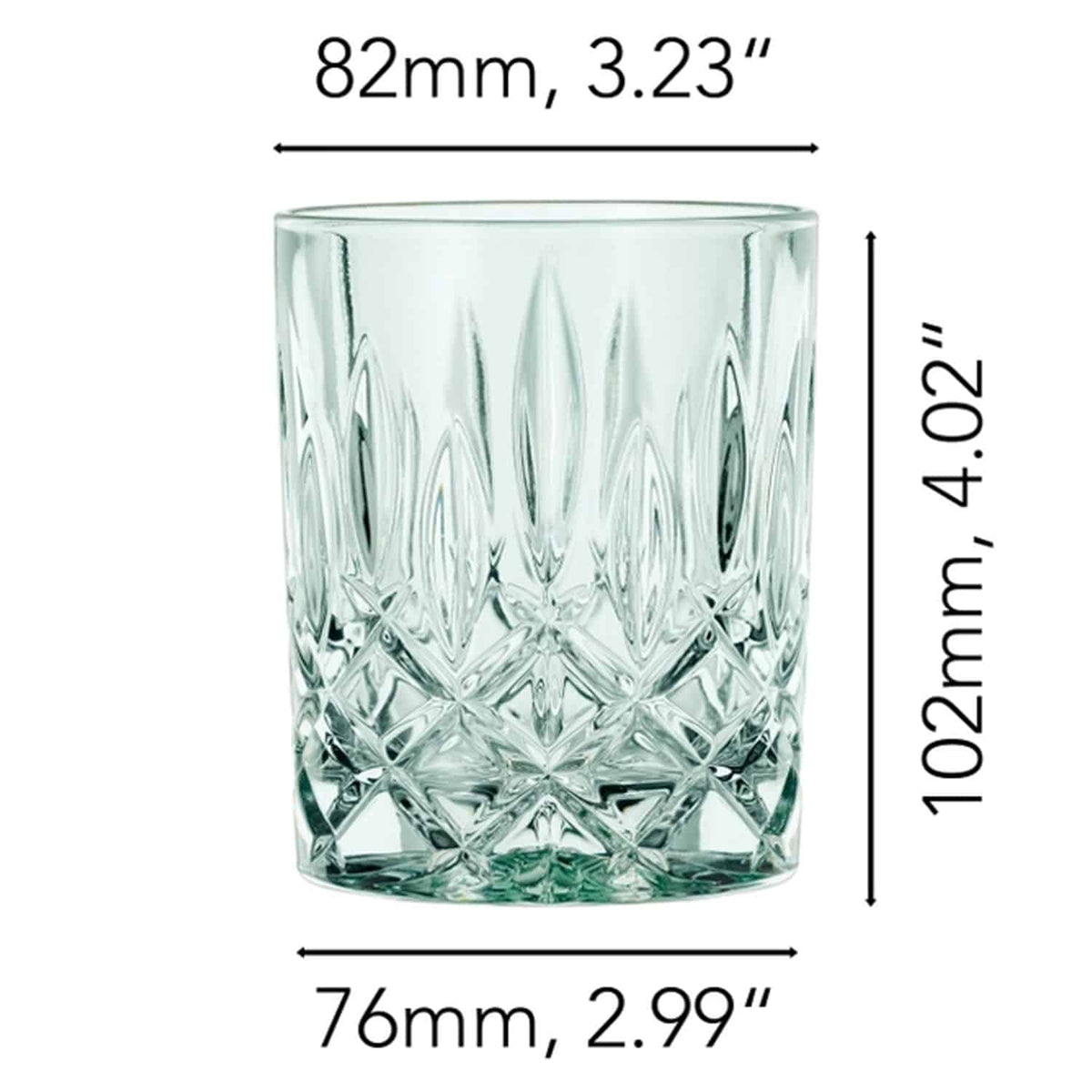 Nachtmann Noblesse Tumbler 29,5 Cl Groen - 2 Stuks - Glazen.nl