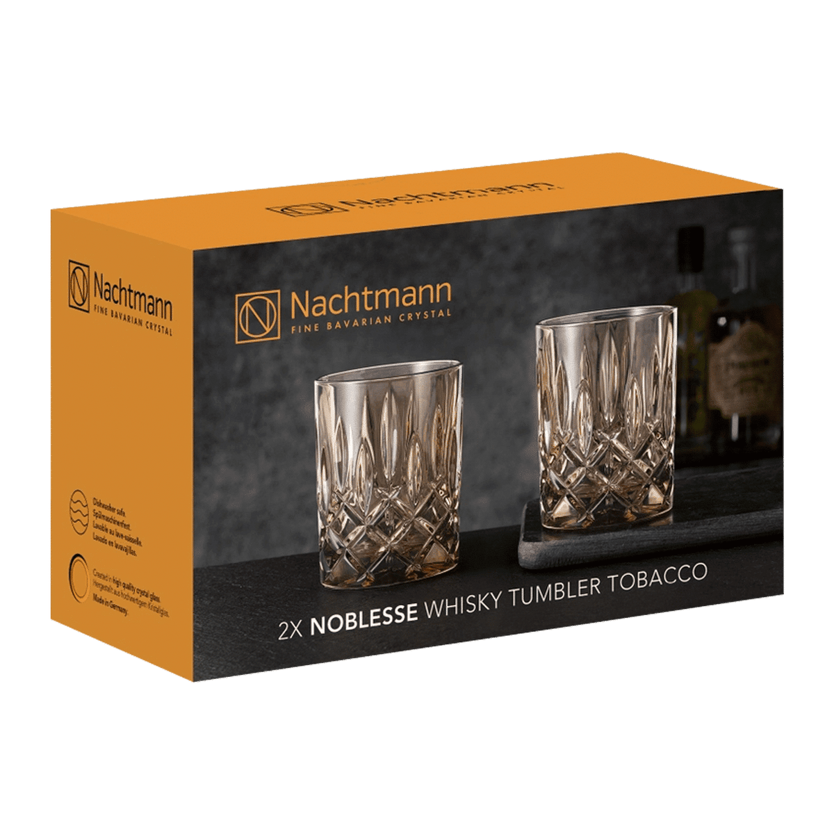 Nachtmann Noblesse Tumbler 29,5 Cl Bruin - 2 Stuks - Glazen.nl