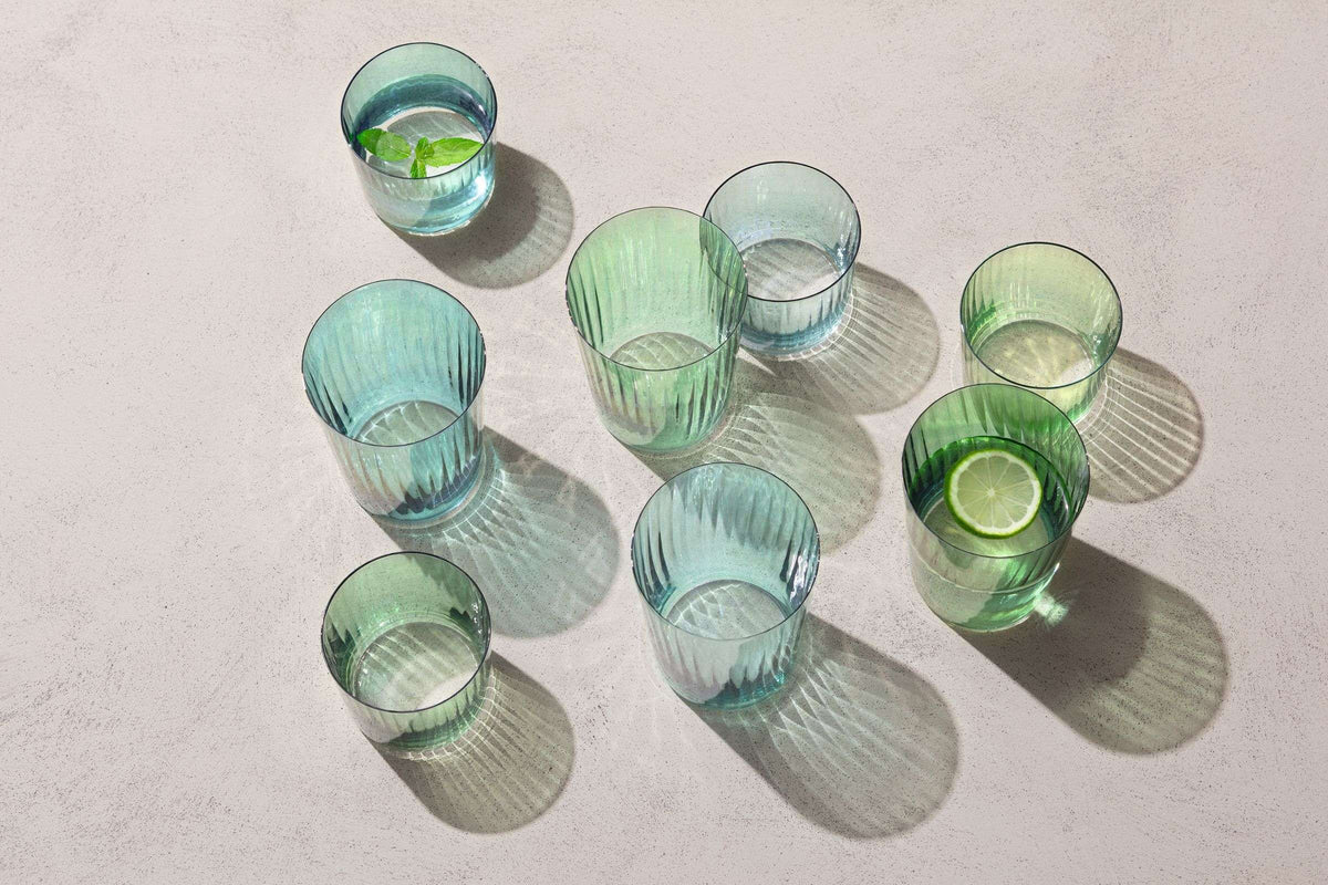 Bicchiere L.S.A. Gems 56 cl assortito verde - 4 pezzi