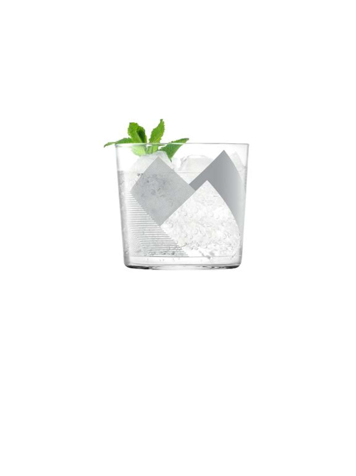 L.S.A. Peaks Tumbler 31 Cl Grey - 4 Pieces
