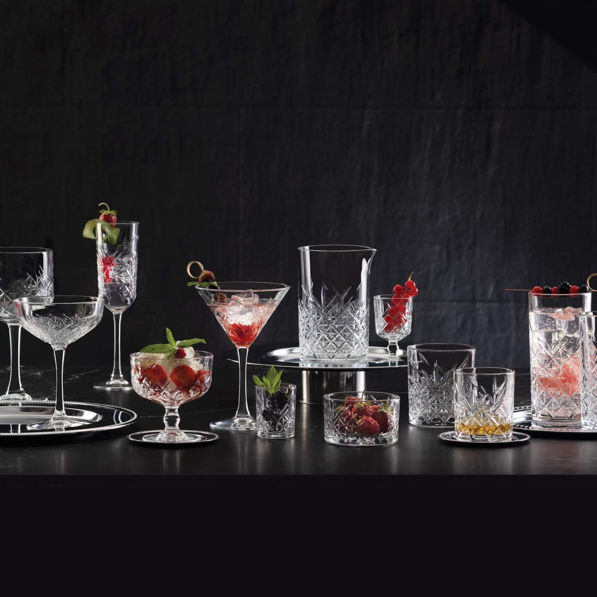 Pasabahce Timeless Longdrinkglas 35,5 Cl Stapelbaar - 6 Stuks - Glazen.nl
