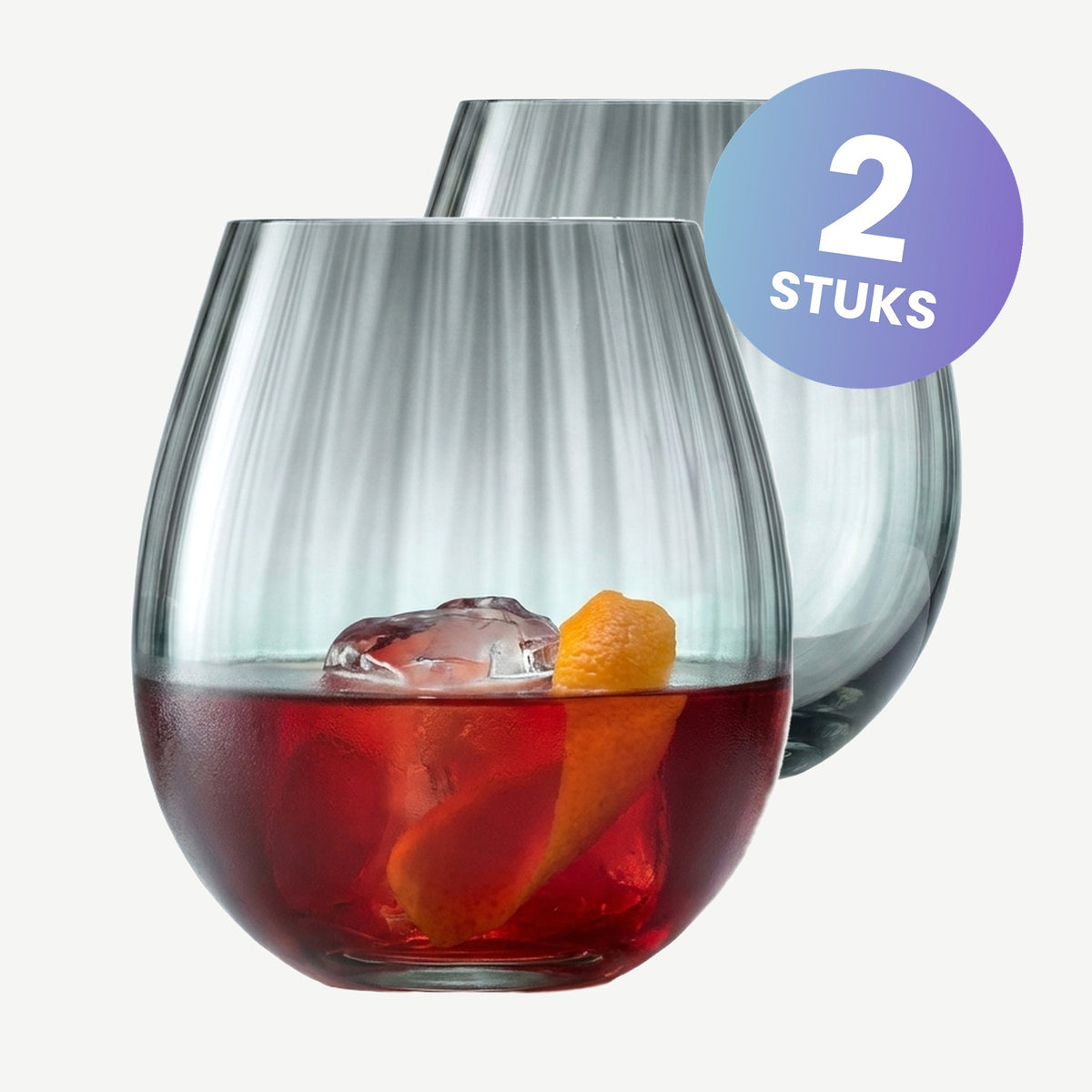 Dusk Tumbler 425 ml Set van 2 Stuks - set van 2 glazen