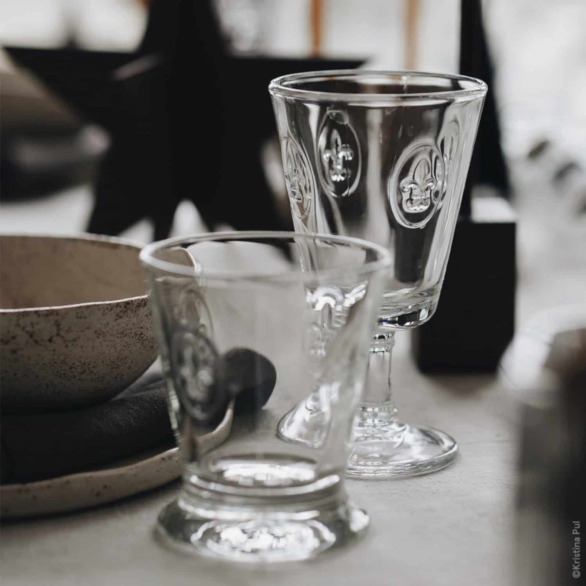 La Rochère Fleur De Lys Wijn/Waterglas 24 cl - 6 Stuks - Glazen.nl
