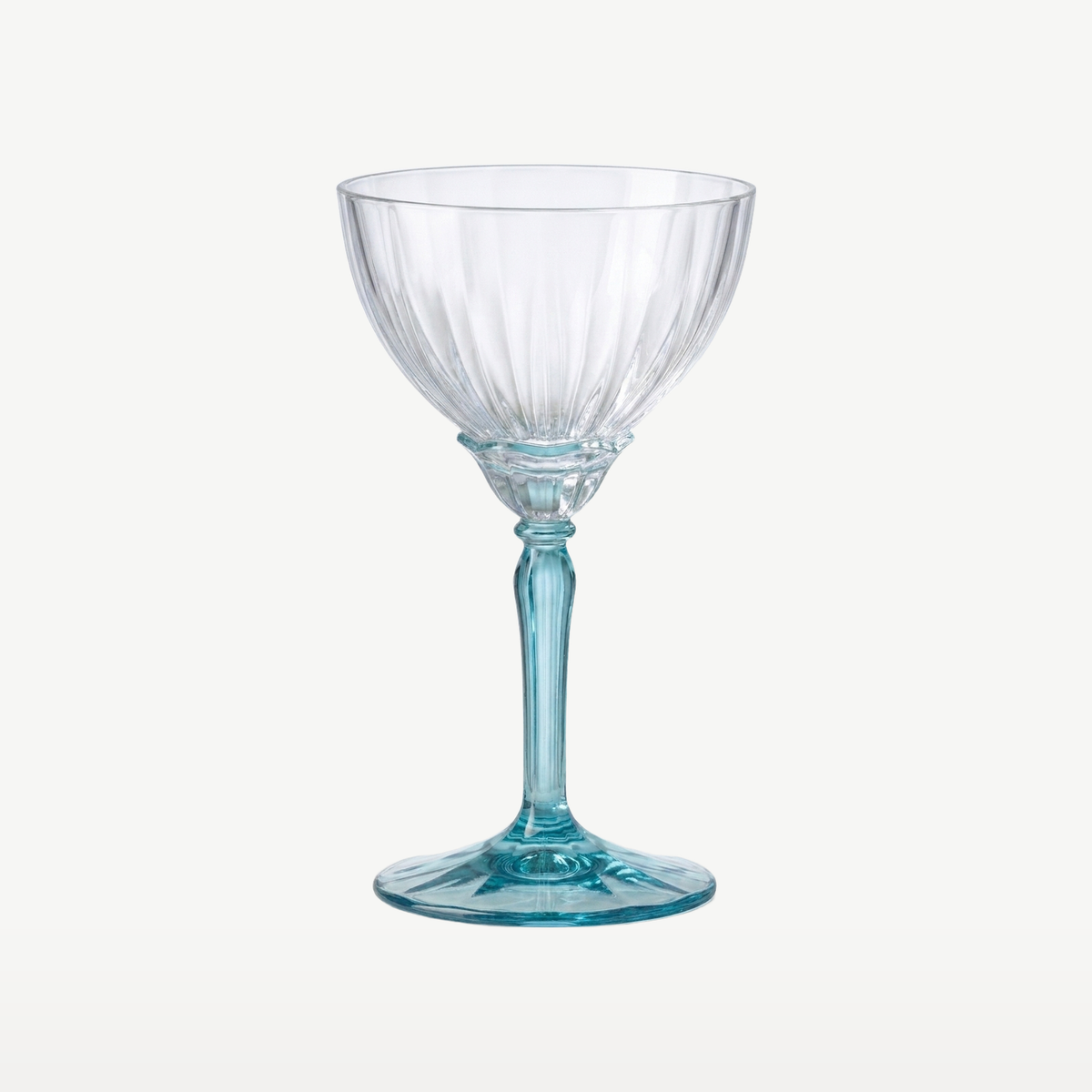 Bormioli Rocco Florian Champagneglas / Coupe 24 Cl Licht Blauw - 4 Stuks - Glazen.nl