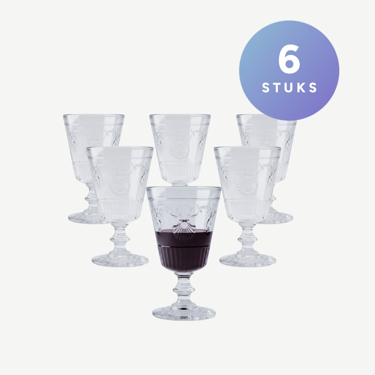 La Rochere Versailles Wijnglas 40 Cl set van 6 stuks