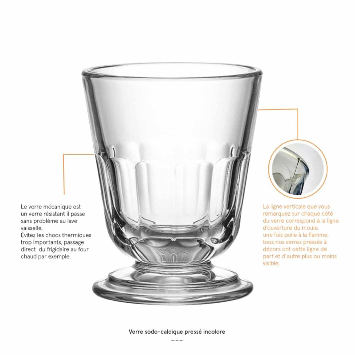 La Rochere Périgord Tumbler 23 Cl - 6 Stuks - Glazen.nl