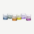 Bicchiere tumbler colorato RCR Brillante 34 cl – 6 pezzi