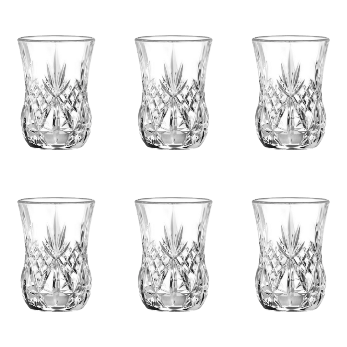 RCR Melodia Theeglas 14 Cl - 6 Stuks - Glazen.nl
