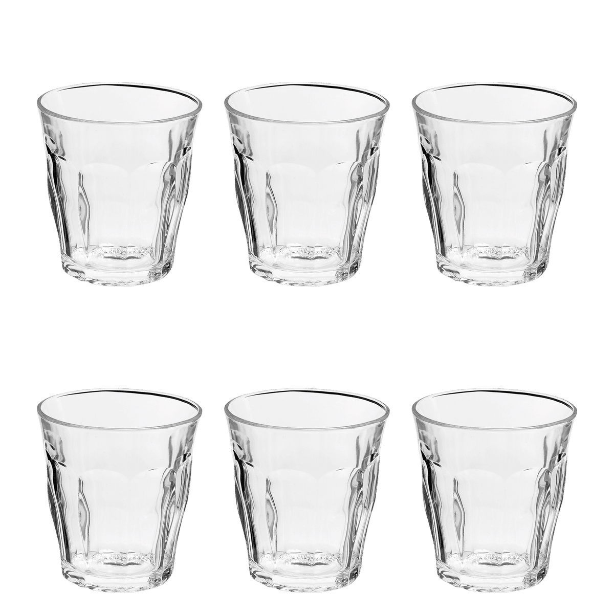 Duralex Picardie Tumbler 9 Cl - 6 Stuks - Glazen.nl