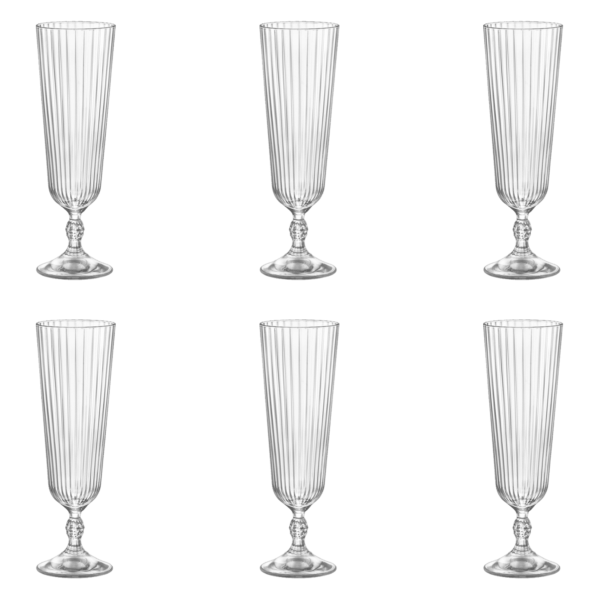 Bormioli Rocco America'20S Cocktailglas 27,5 Cl Sling - 6 Stuks - Glazen.nl