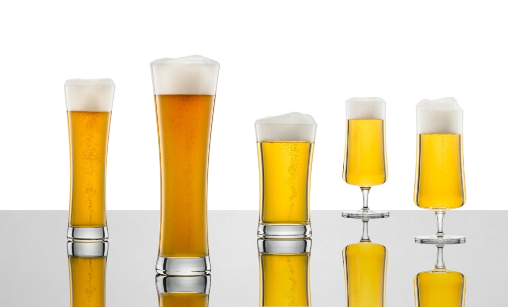 Bicchiere da birra Schott Zwiesel Beer Basic per witbier, piccolo, 30 Cl, con tacca di misurazione – 4 pezzi