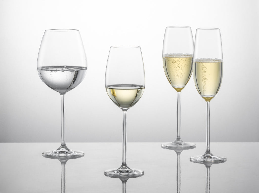Calici da champagne Schott Zwiesel Muse Diva da 21,9 cl con punto di spuma – 4 pezzi