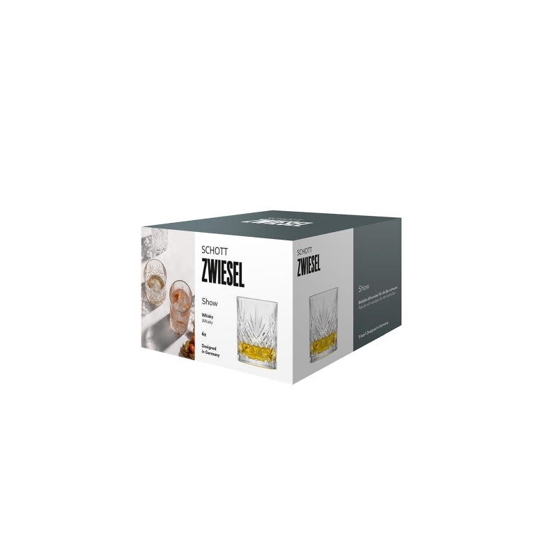 Schott Zwiesel Show bicchiere da whisky 33,4 cl - 4 pezzi