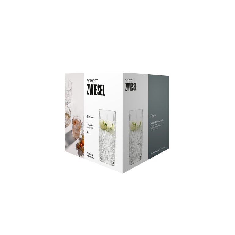Schott Zwiesel bicchiere da long drink Show 36,8 cl - 4 pezzi