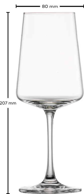 Schott Zwiesel MioVino bicchiere da vino bianco da 38 cl con punto di spumantizzazione - 4 pezzi