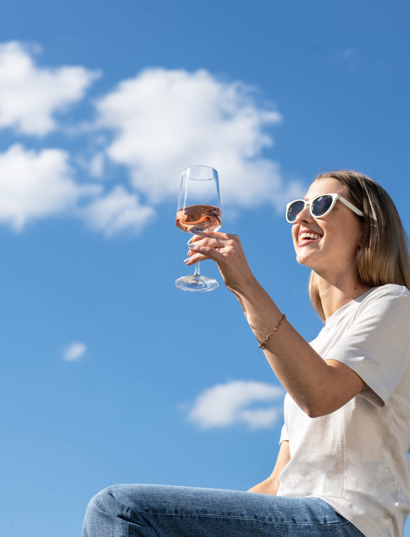 Schott Zwiesel MioVino bicchiere da vino bianco da 38 cl con punto di spumantizzazione - 4 pezzi