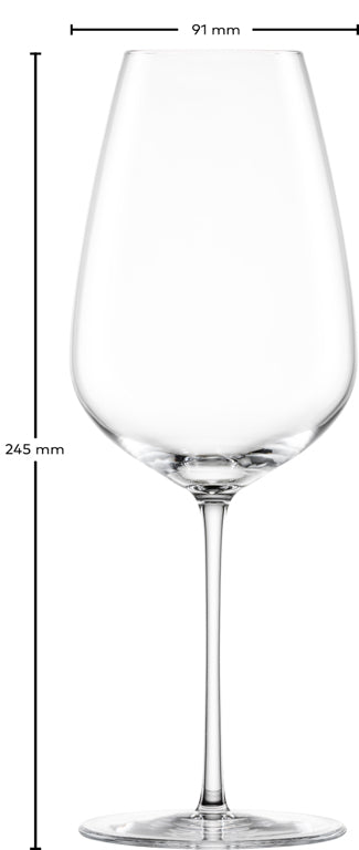 Calice da vino Zwiesel Glas Perfect Match da 56,3 cl con punto di mousse - 2 pezzi