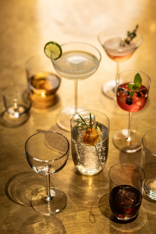 Zwiesel Glas Tone Coppa da cocktail piccola 17 cl con punto perlage – 4 pezzi